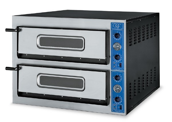 Φούρνος Πίτσας Ηλεκτρικός 6+6 Πίτσες Ø36 εκ. XR 66/36 GGF Ιταλίας